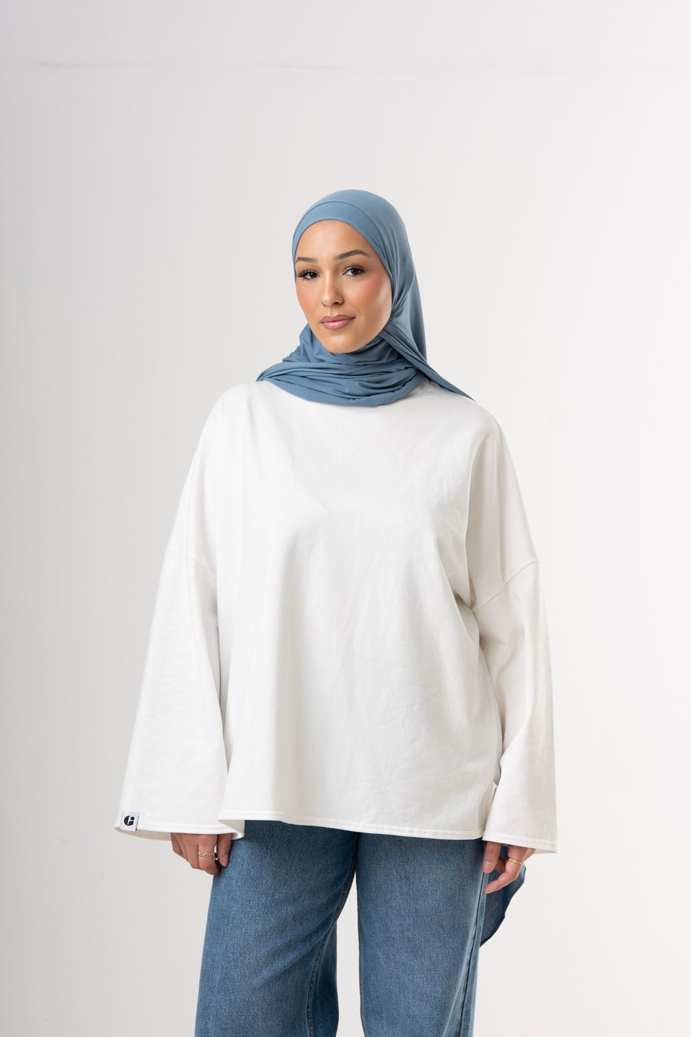 Bamboo Breathable Scarf - Blue