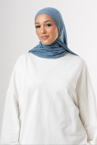 Bamboo Breathable Scarf - Blue