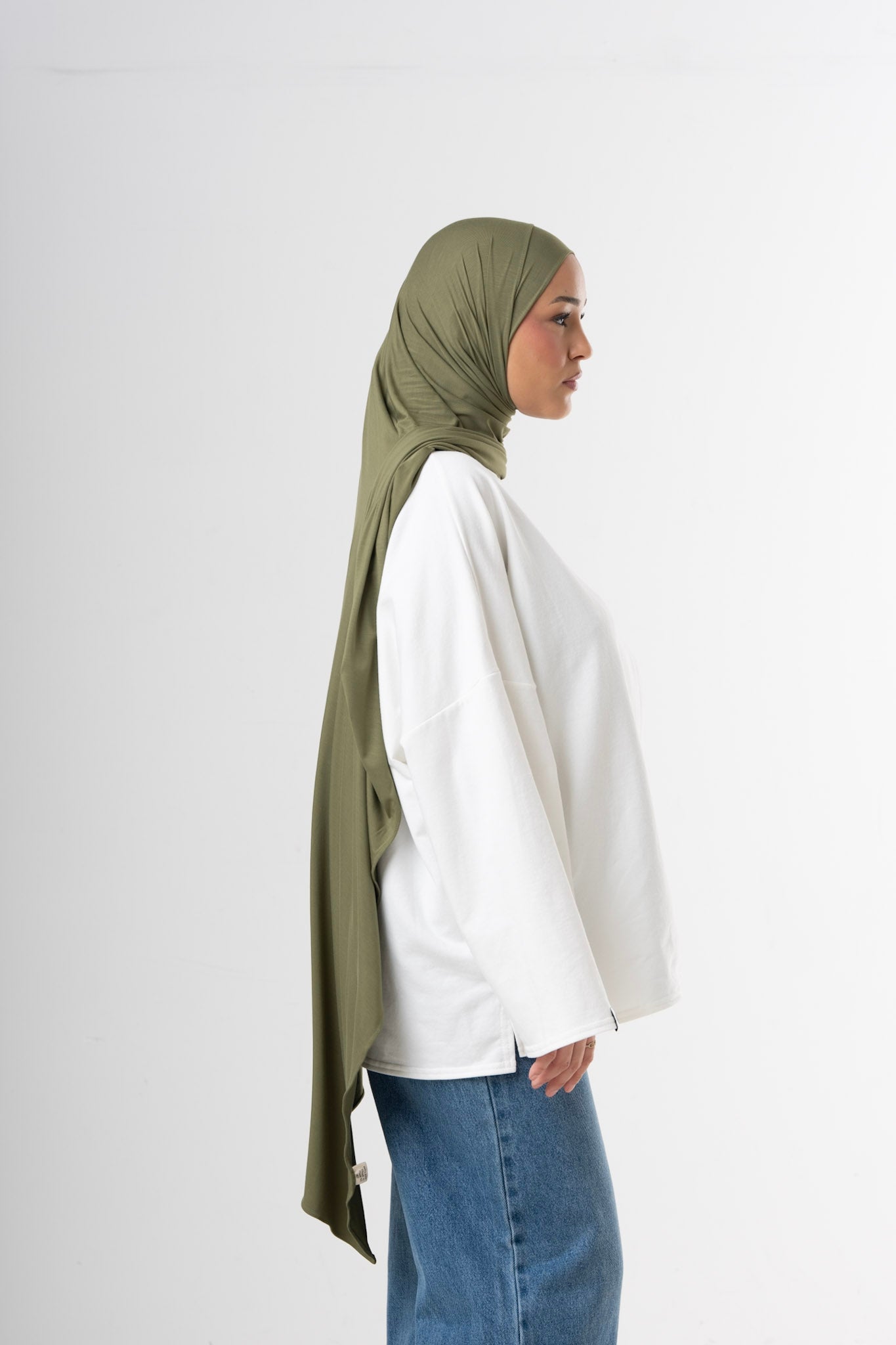 Bamboo Breathable Scarf - Olive