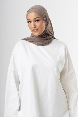 Bamboo Breathable Scarf - Taupe