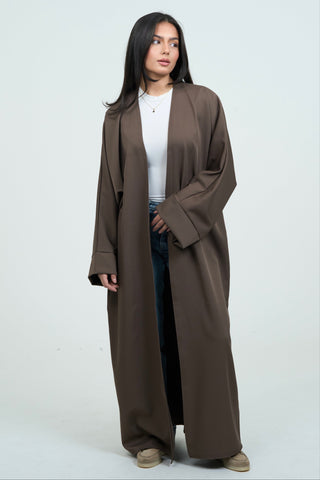Basic Abaya - Brown