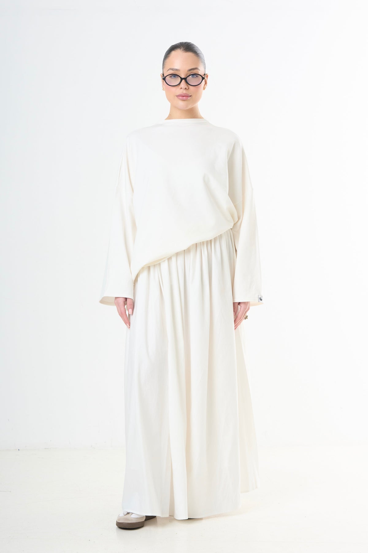 Basic Skirt - white