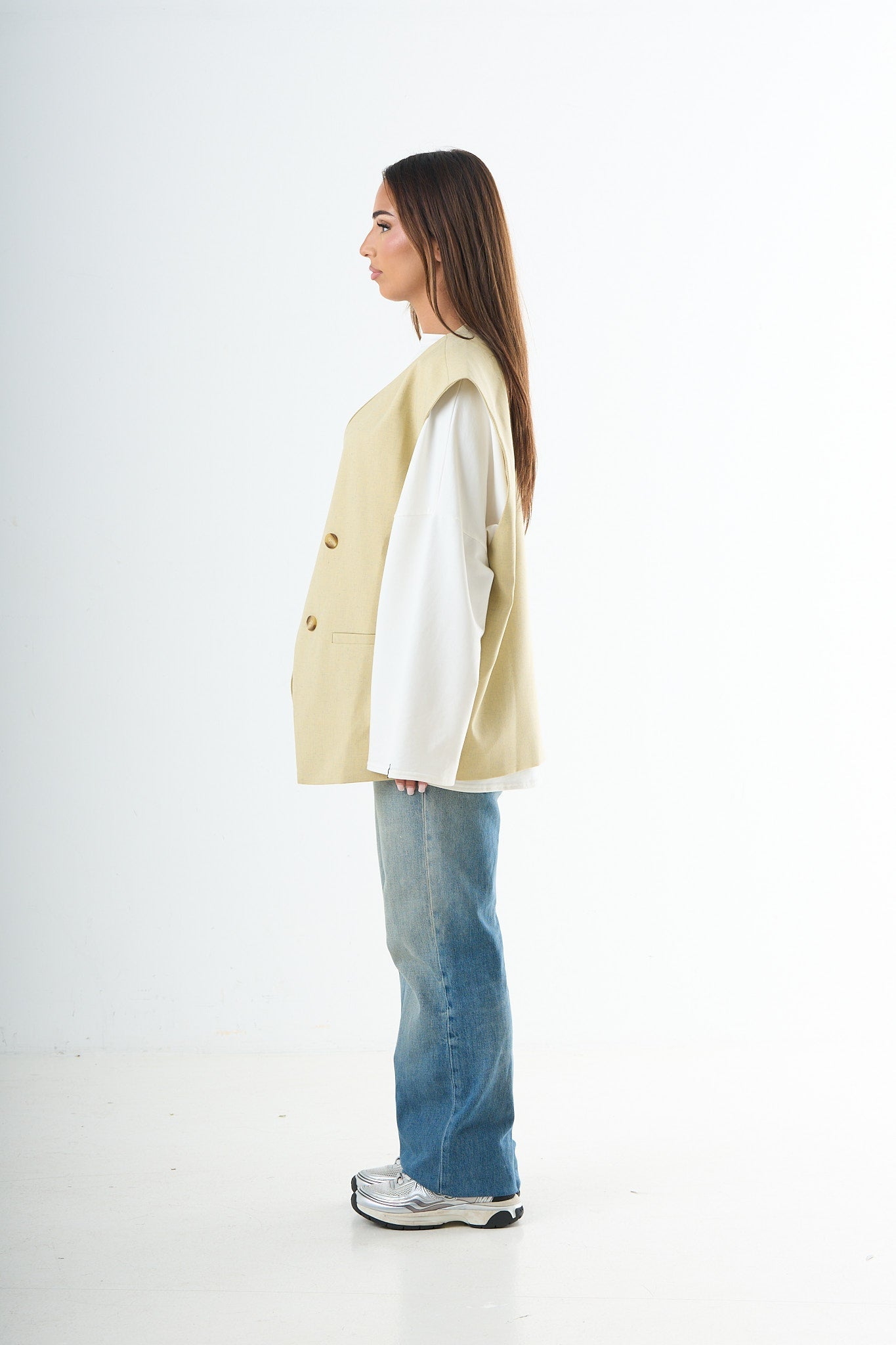 Basic Gilet - Yellow