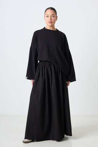 Basic Skirt - Black