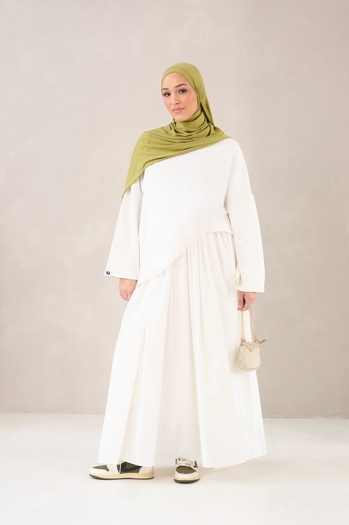 Basic Skirt - white