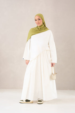 Basic Skirt - white