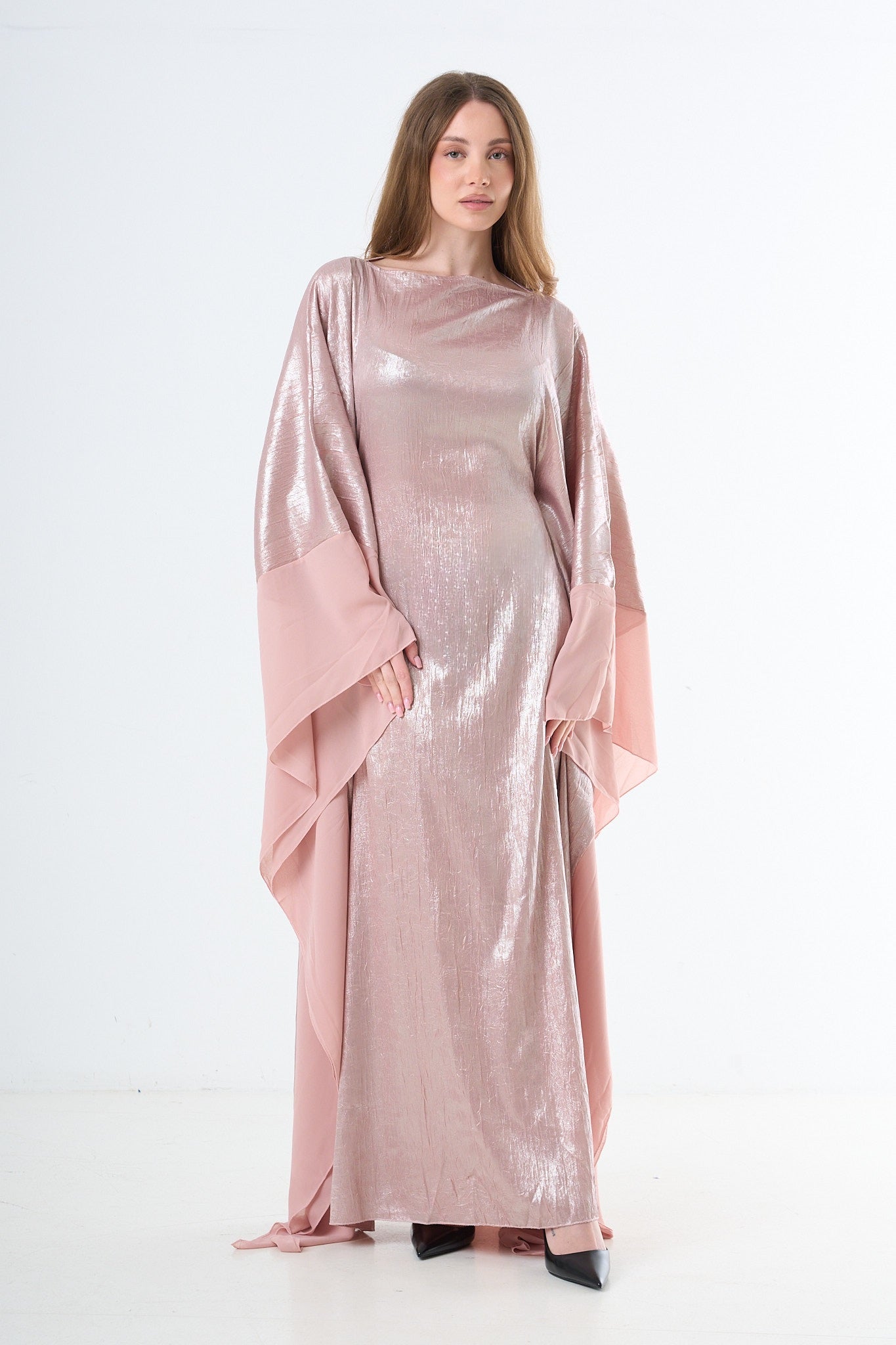 Elegant Evening Dress - Pink