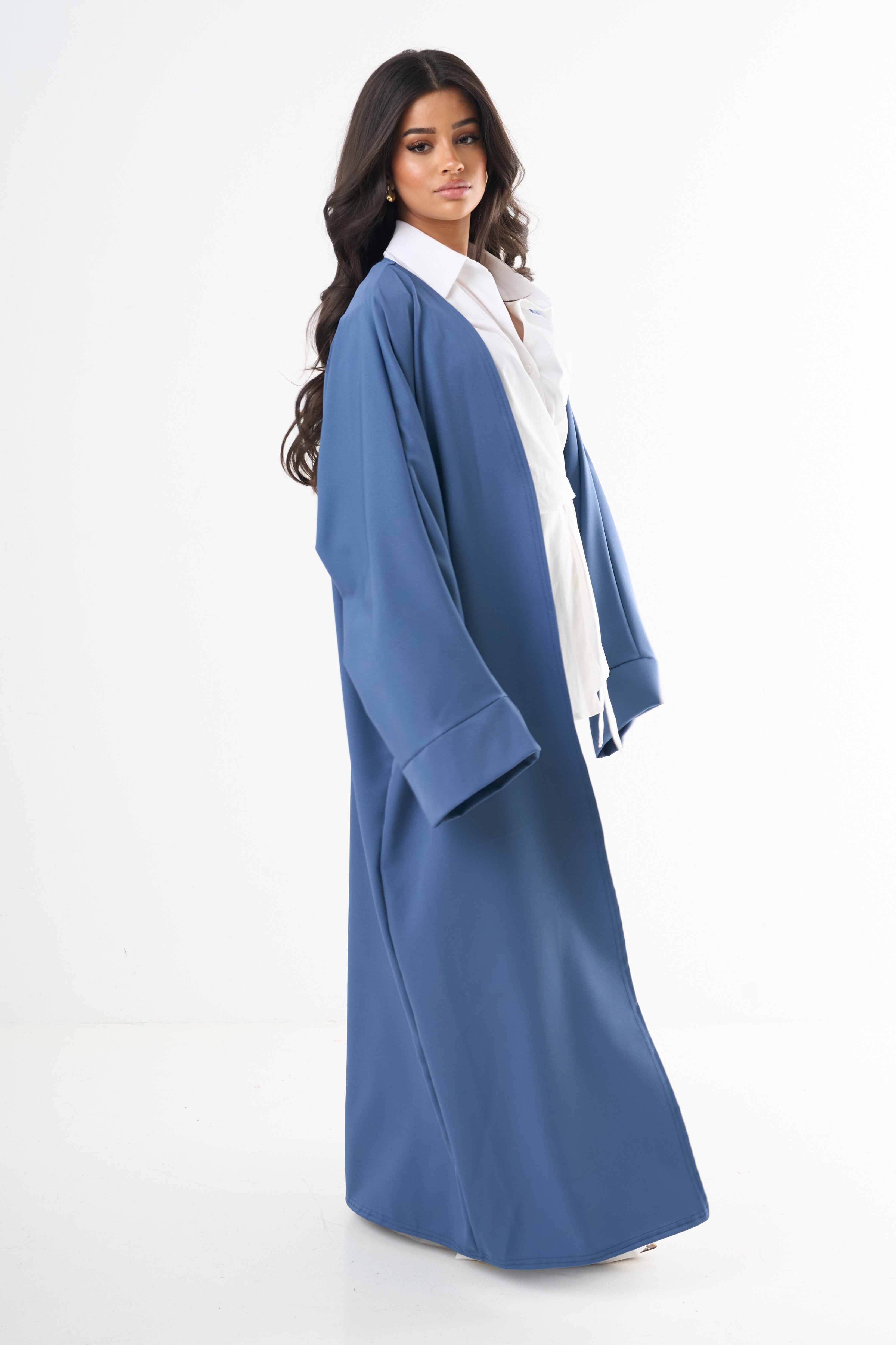 Basic Abaya - Indigo