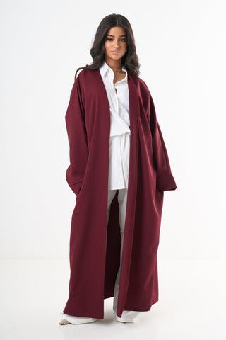 Basic Abaya - Wine
