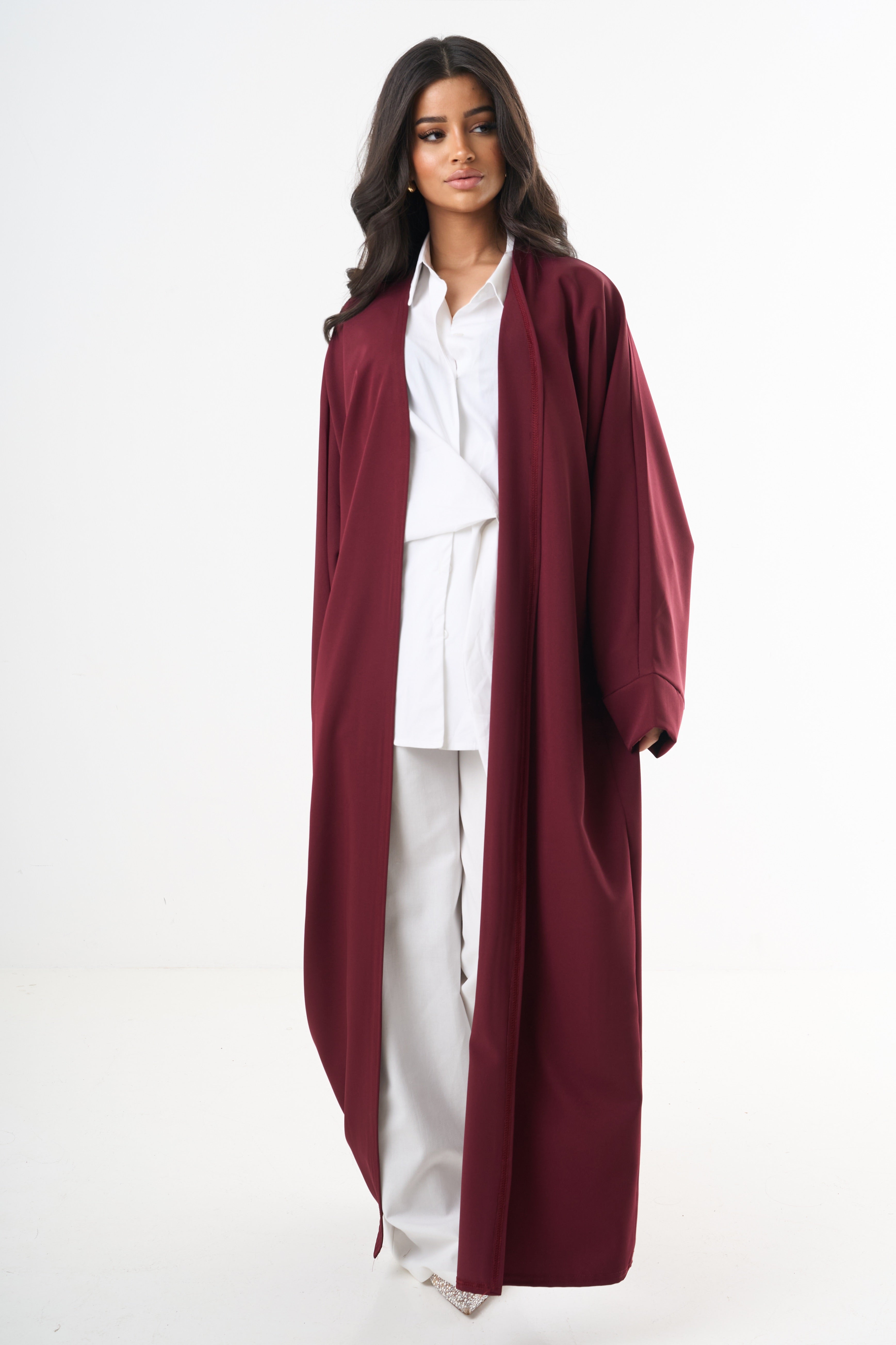 Basic Abaya - Wine