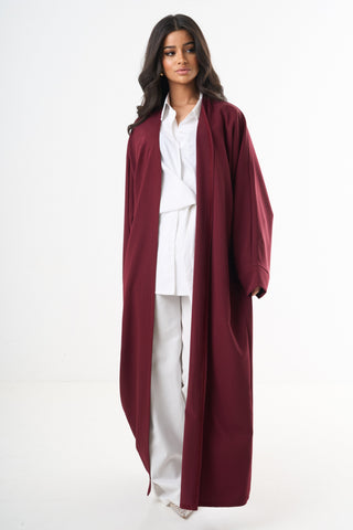 Basic Abaya - Wine