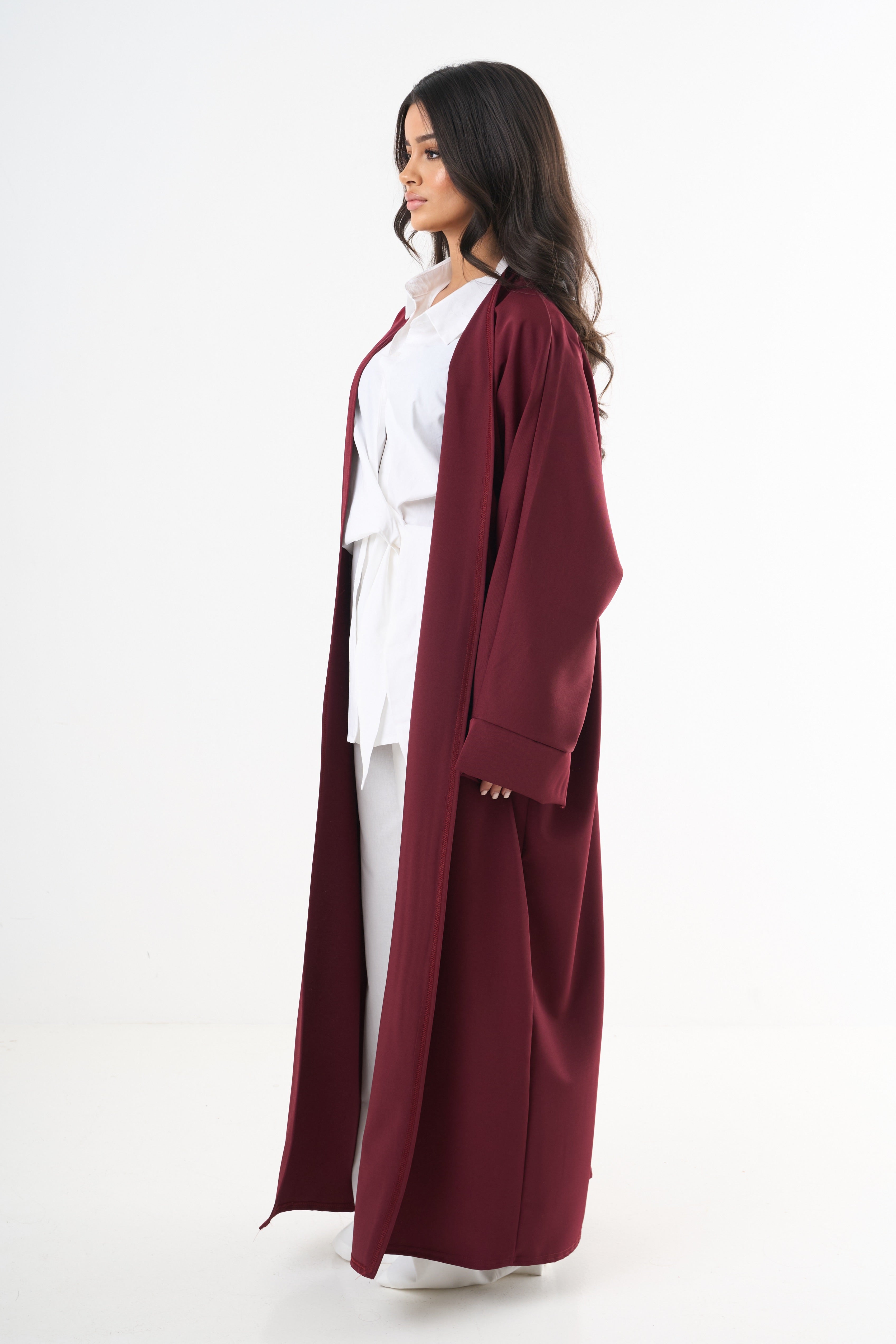 Basic Abaya - Wine