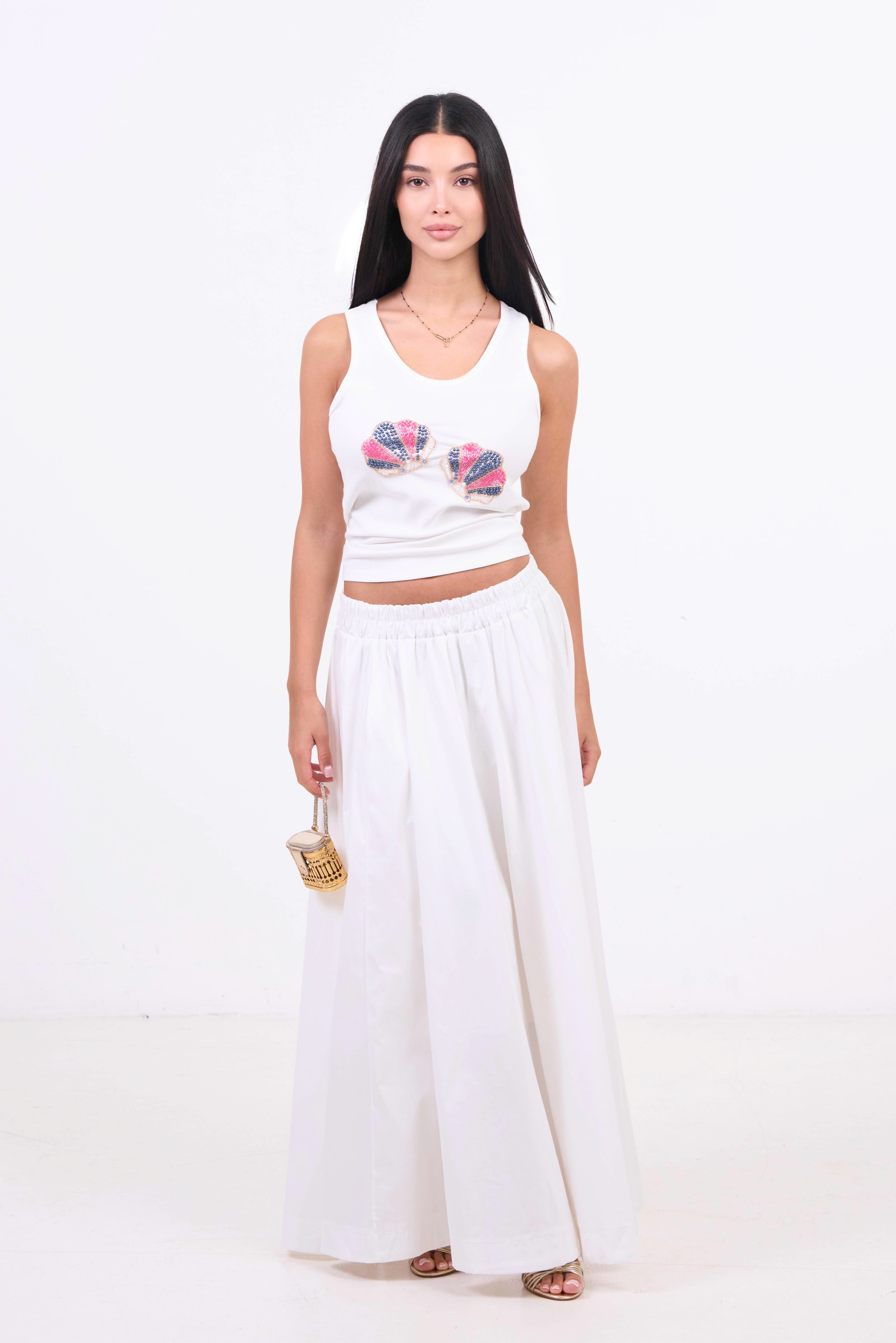Essentials Skirt - White