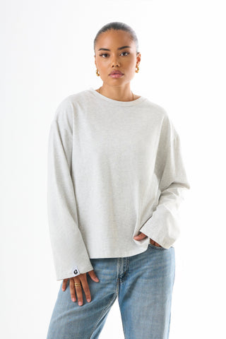 Fitted Long-sleeved - Grey