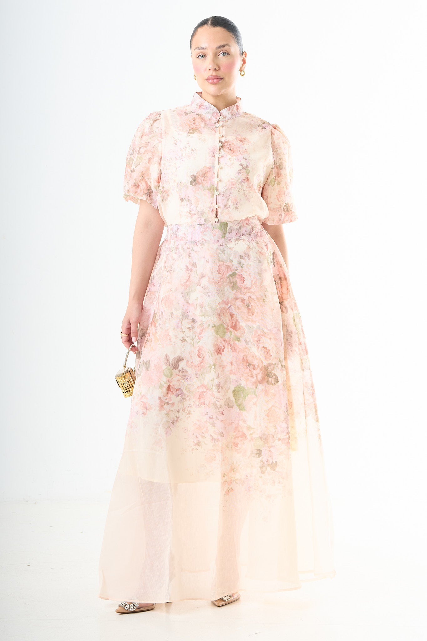 Flower Skirt Co-ord Set