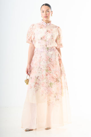 Flower Skirt Co-ord Set