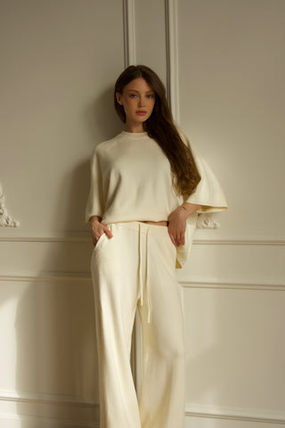 Knitwear Set - Cream