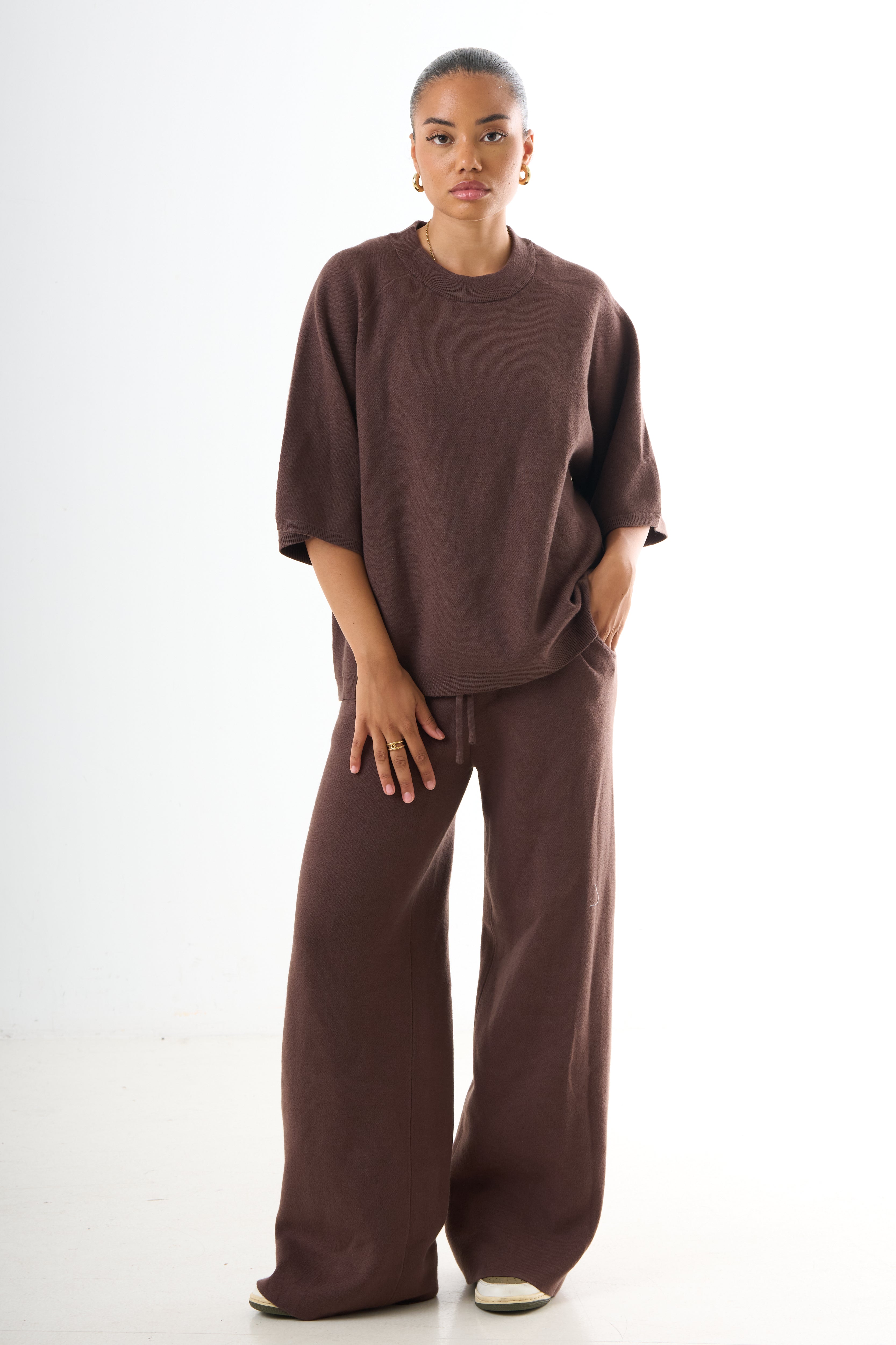 Knitwear Set - Brown