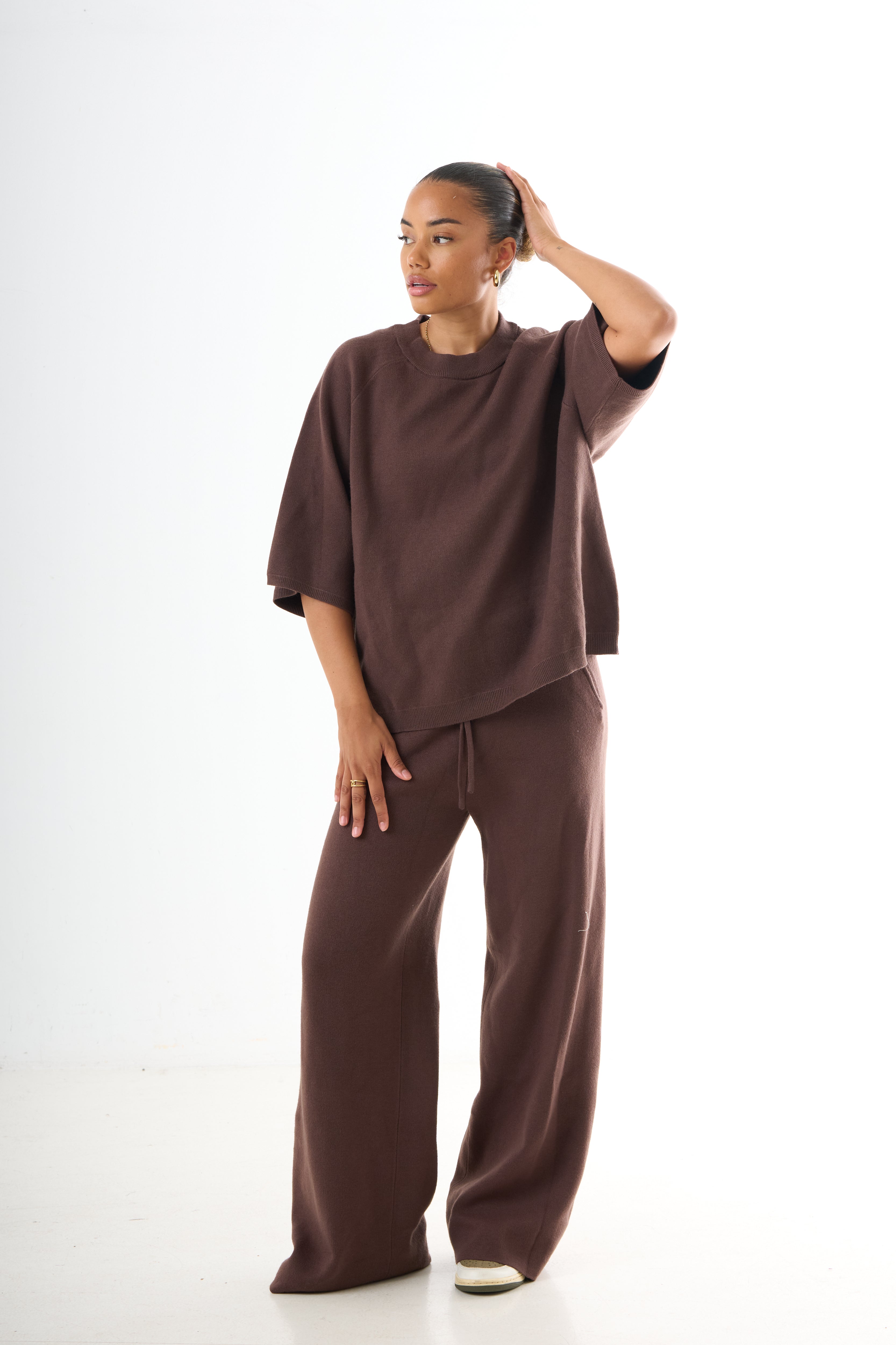 Knitwear Set - Brown