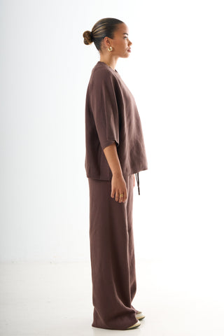 Knitwear Set - Brown