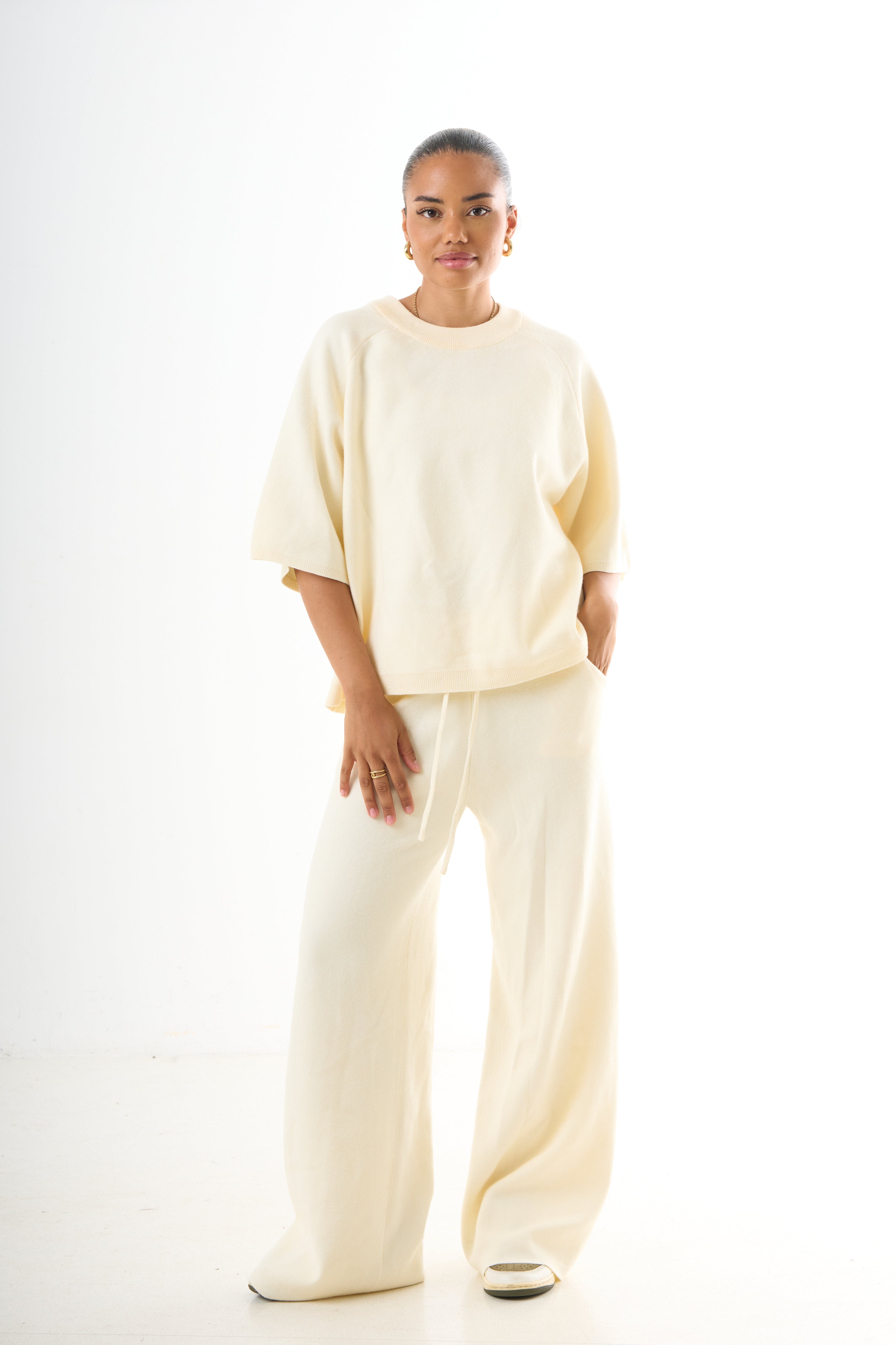 Knitwear Set - Cream