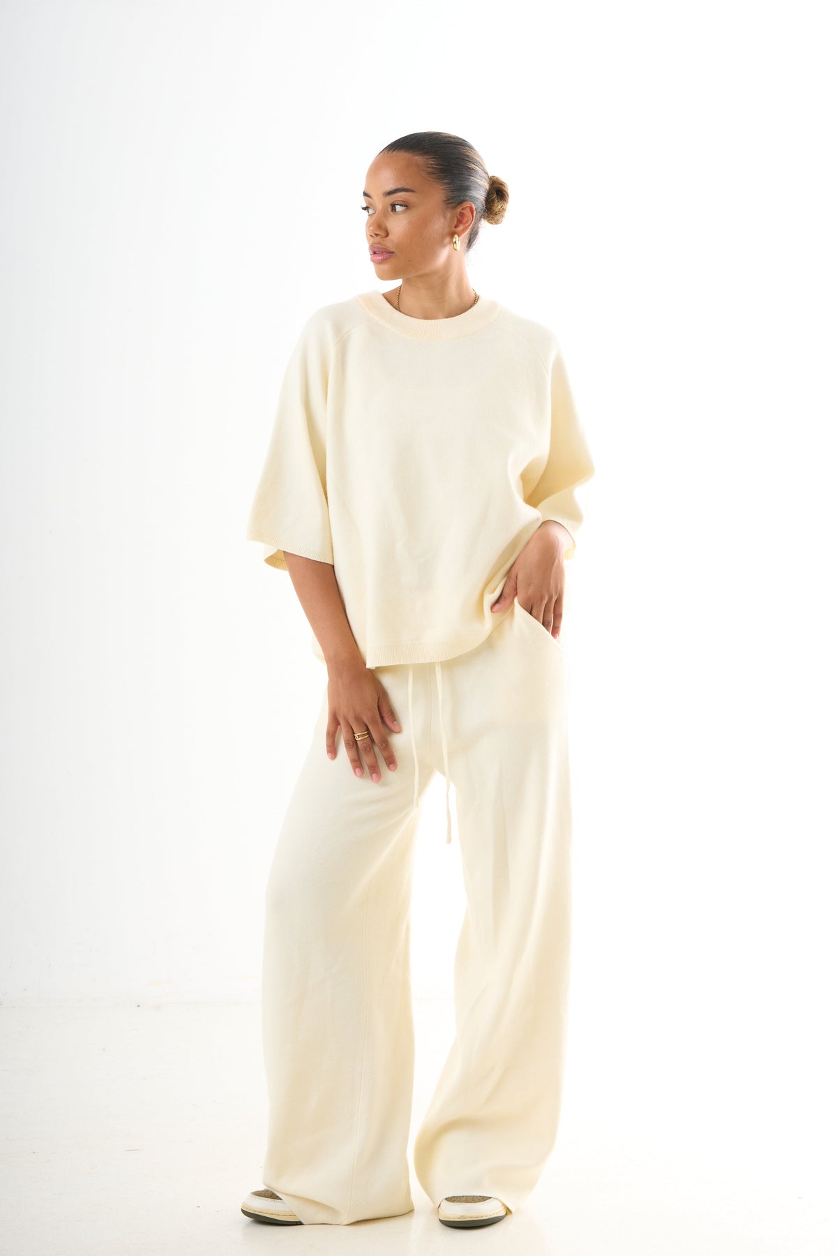 Knitwear Set - Cream