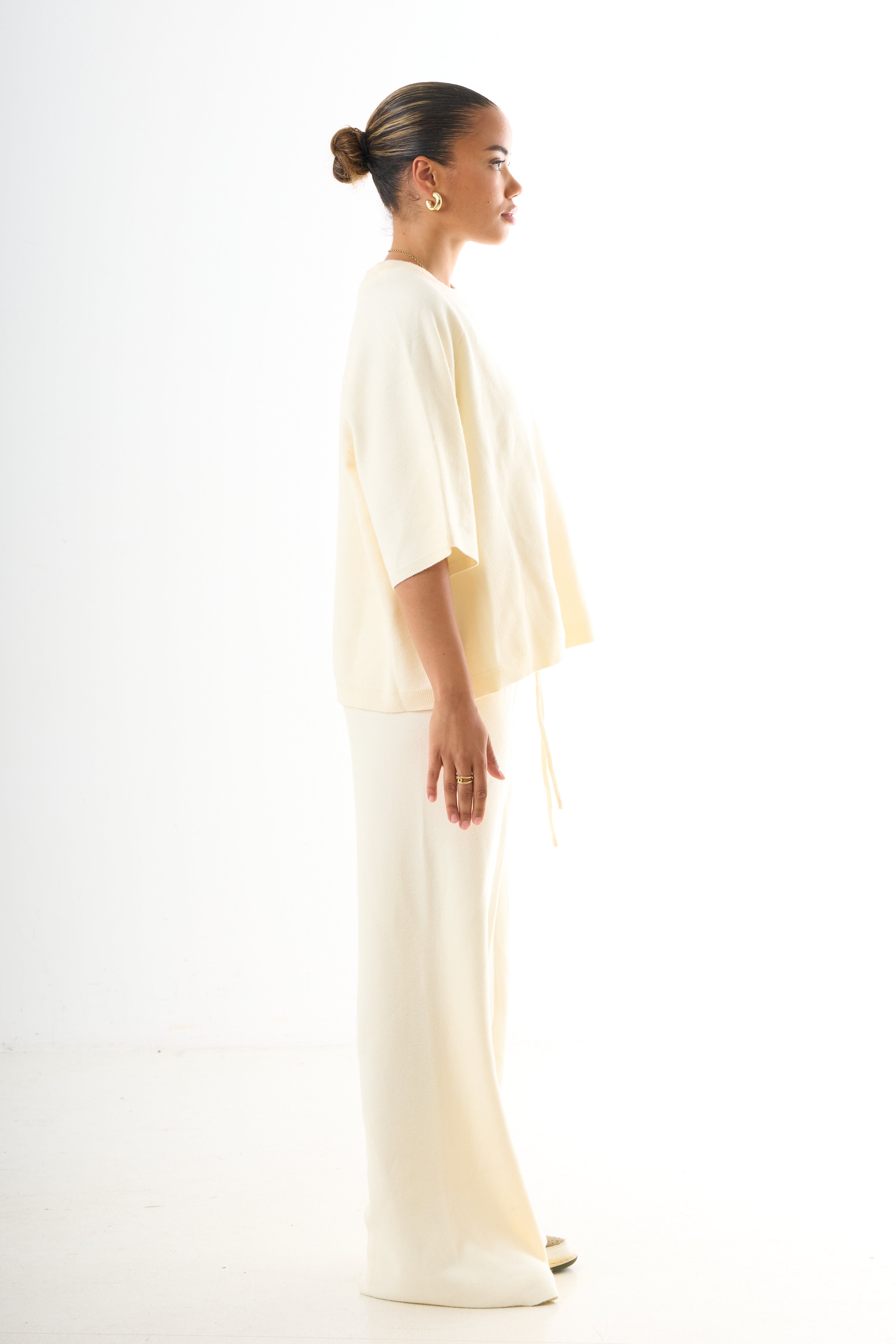 Knitwear Set - Cream