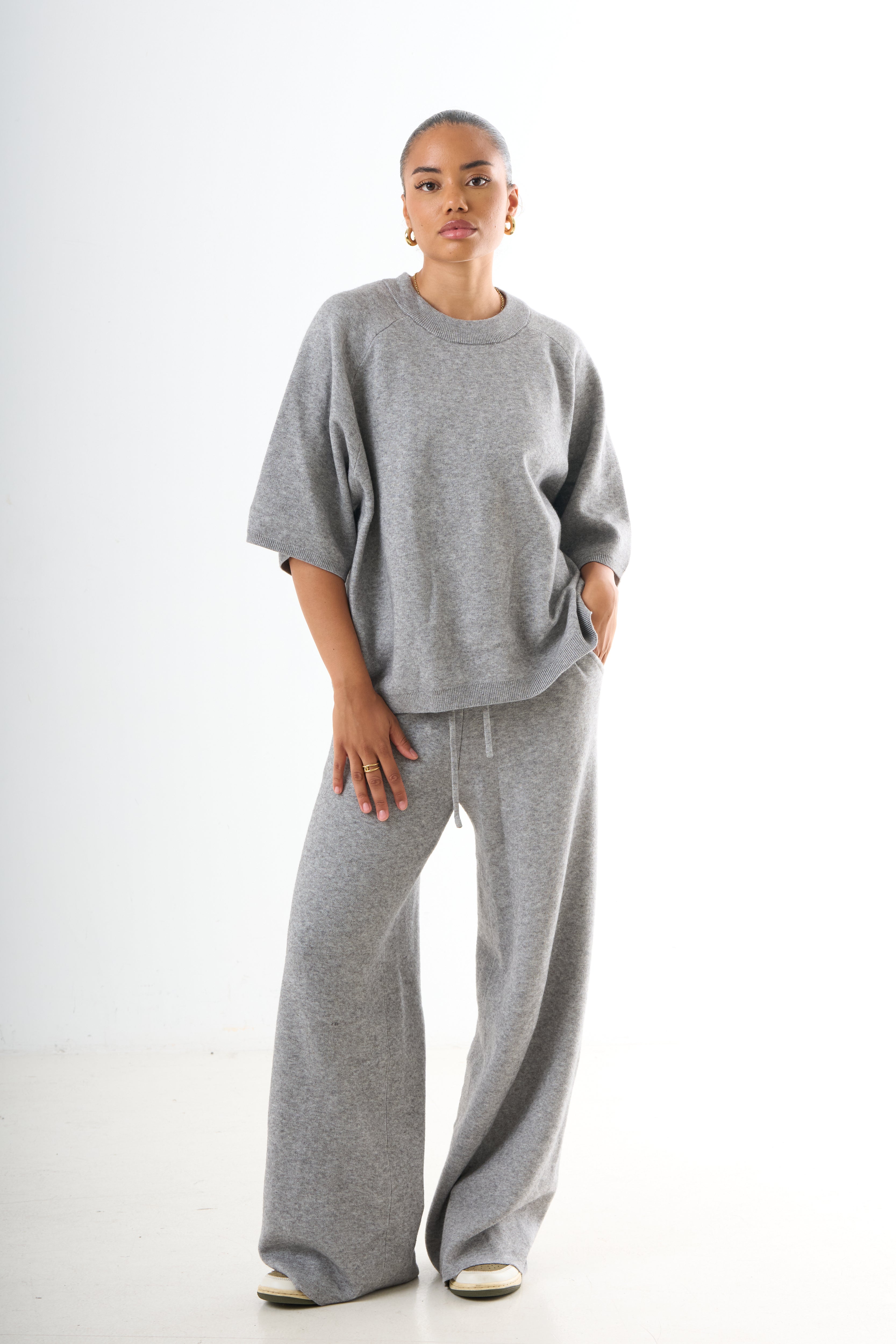Knitwear Set - Grey