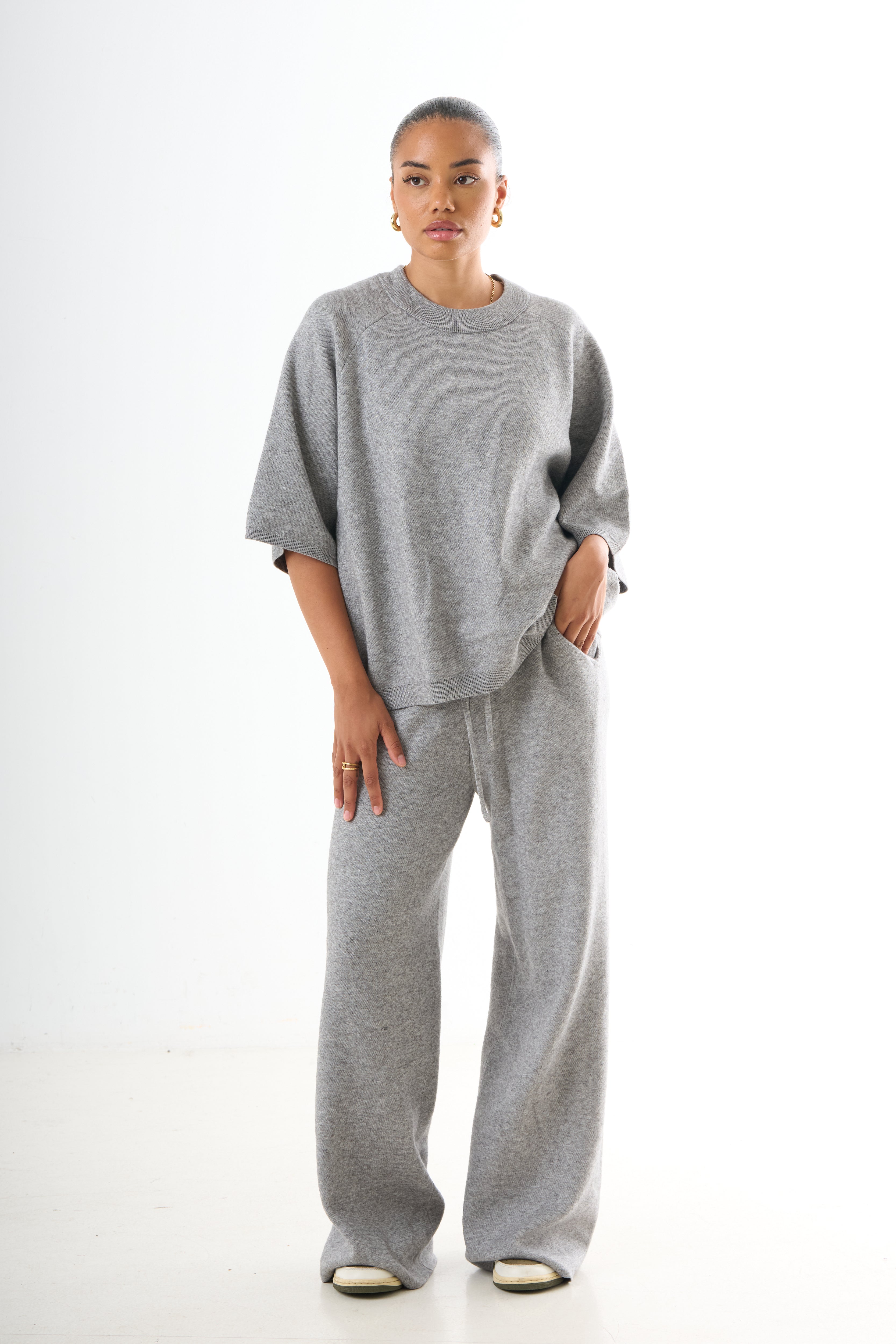 Knitwear Set - Grey
