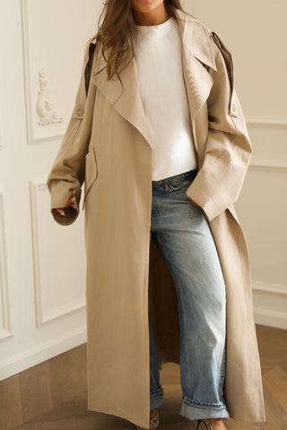 Oversized Trenchcoat - Beige