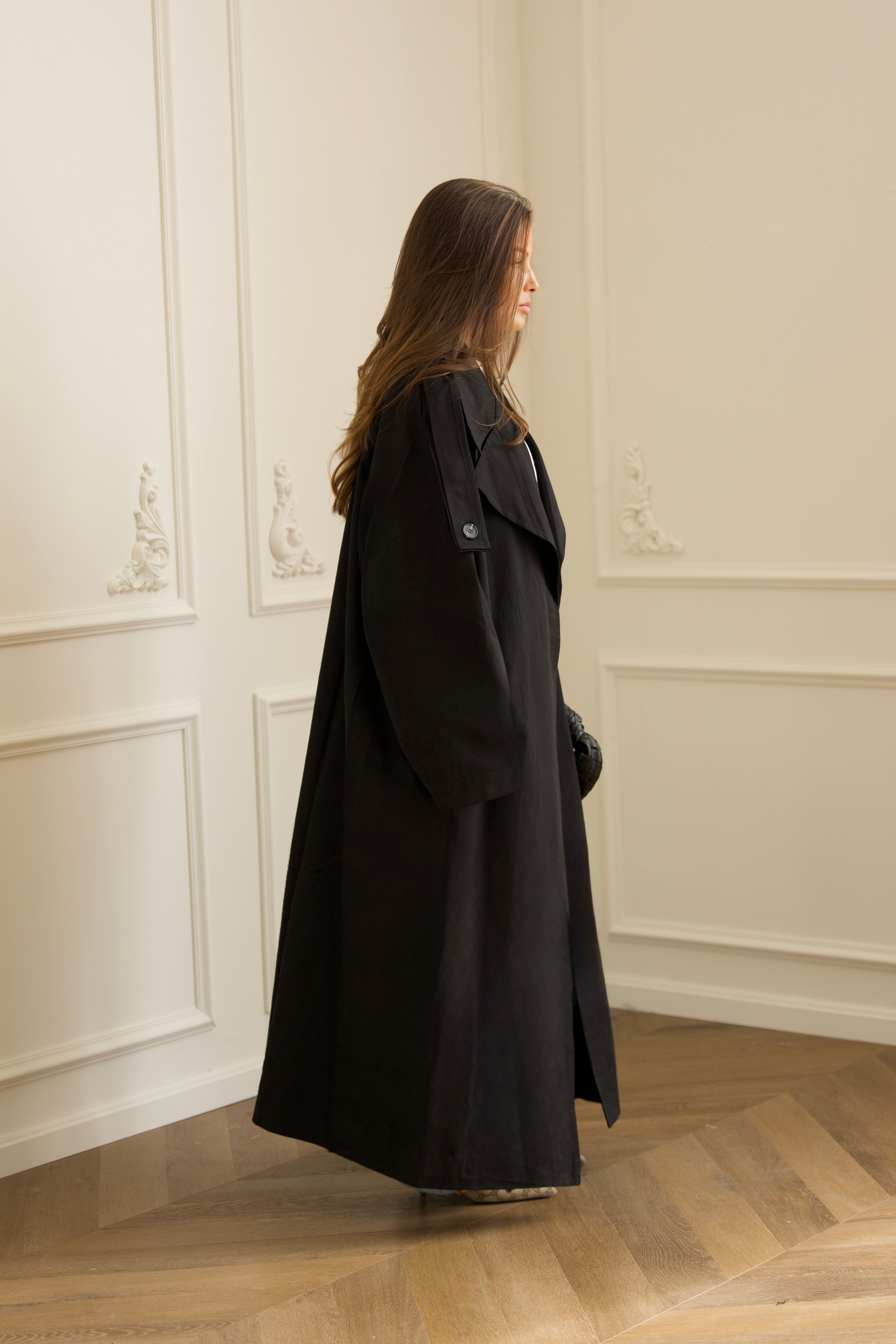 Oversized Trenchcoat - Black