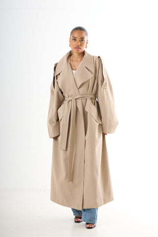 Oversized Trenchcoat - Beige