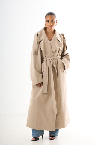 Oversized Trenchcoat - Beige