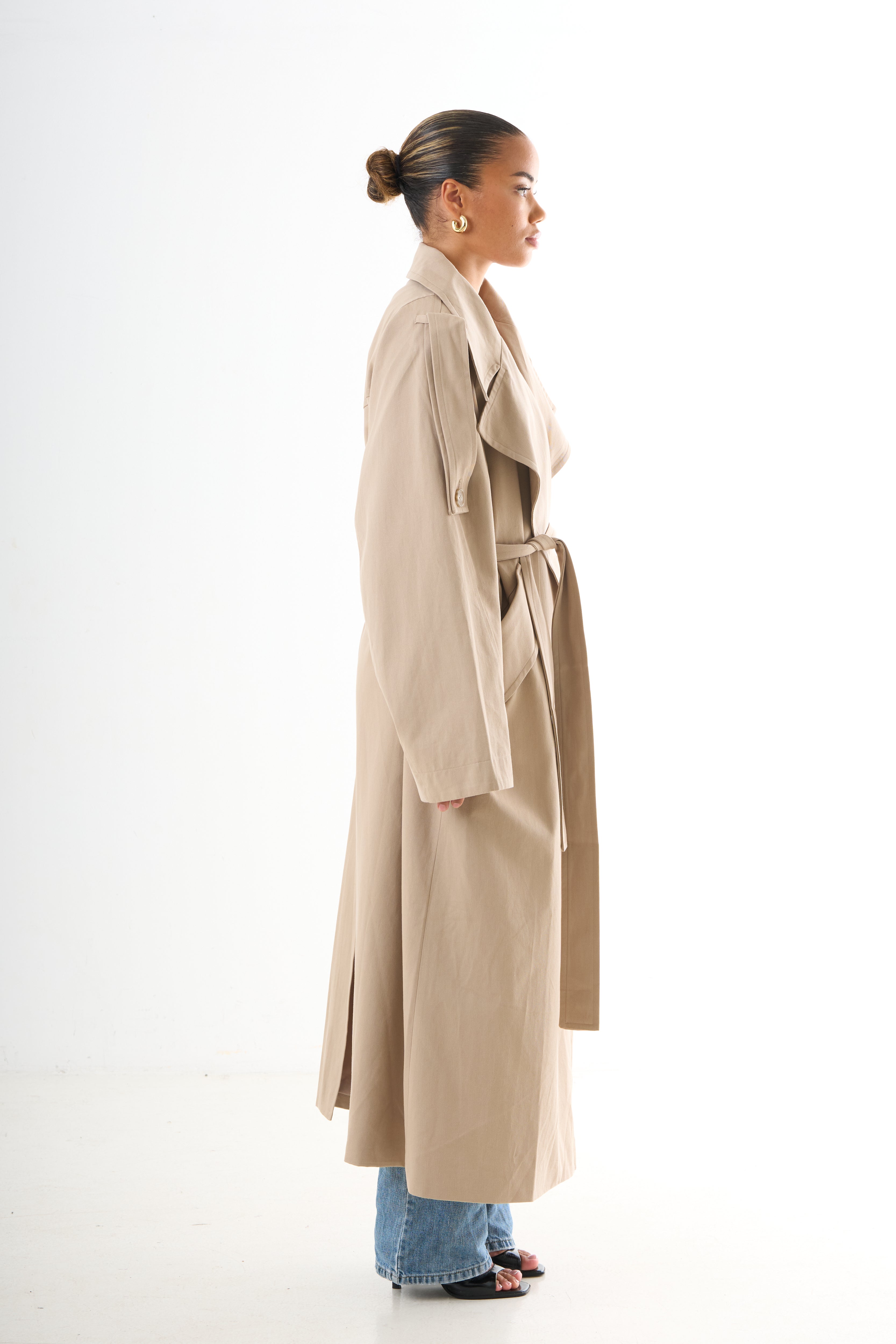 Oversized Trenchcoat - Beige