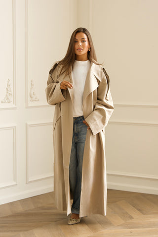 Oversized Trenchcoat - Beige