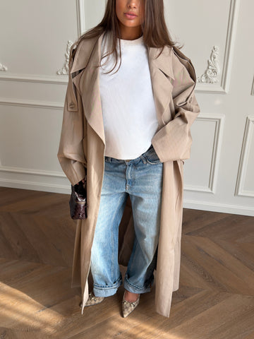 Oversized Trenchcoat - Beige