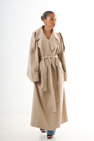 Oversized Trenchcoat - Beige