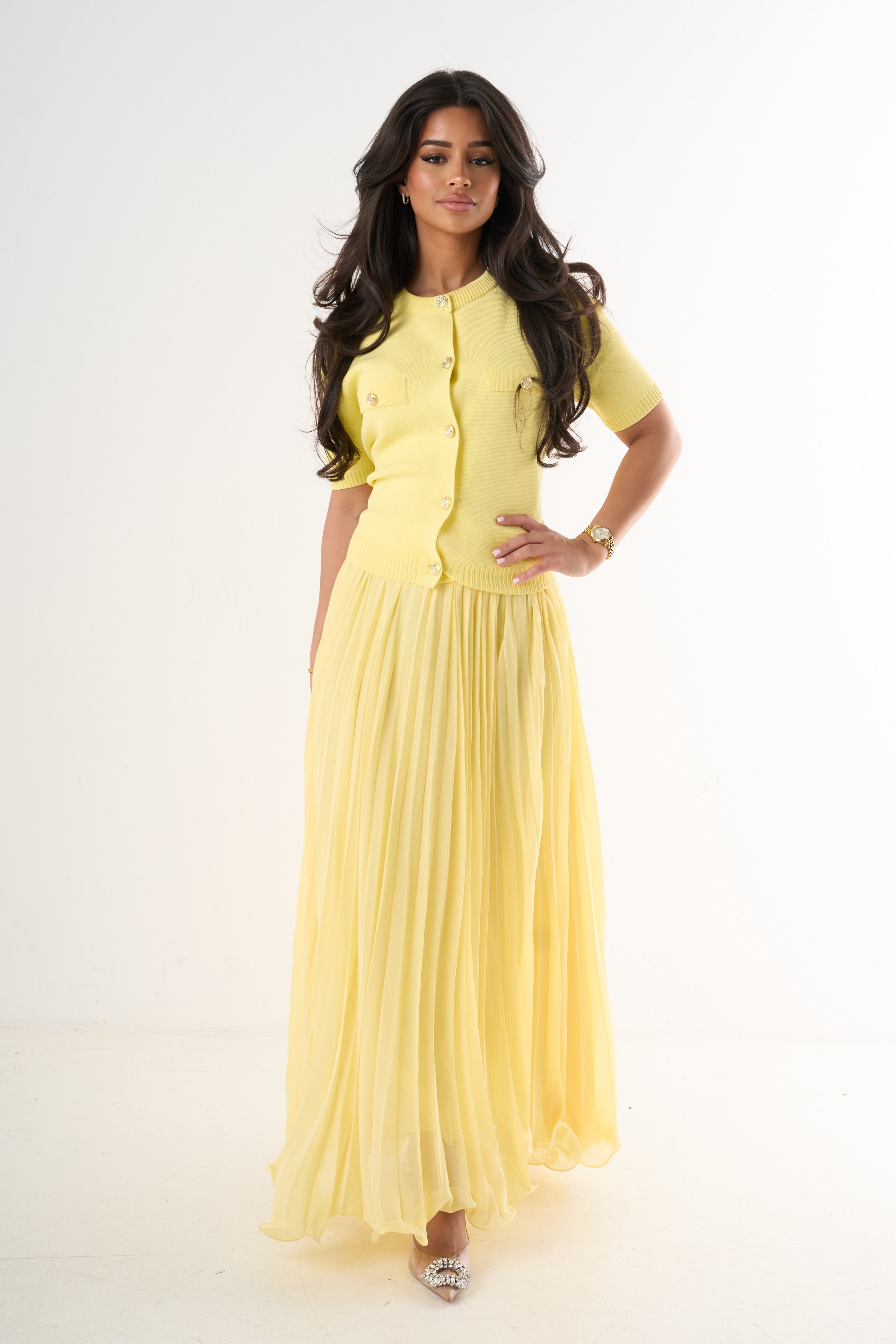 Plisse Skirt