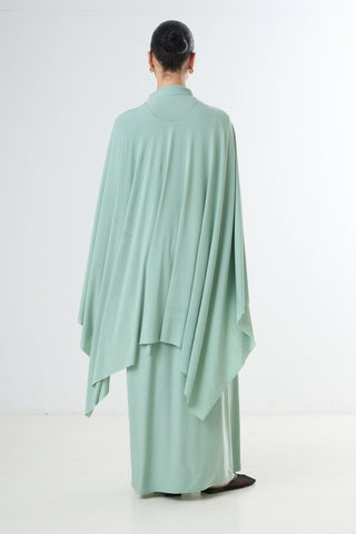 Poncho Premium Jersey Set - Light Green