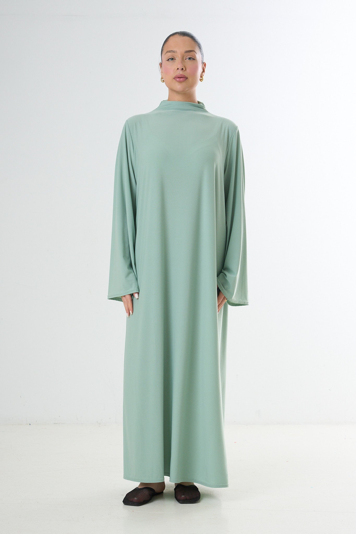 Poncho Premium Jersey Set - Light Green
