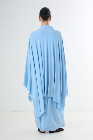 Poncho Premium Jersey Set - Light Blue