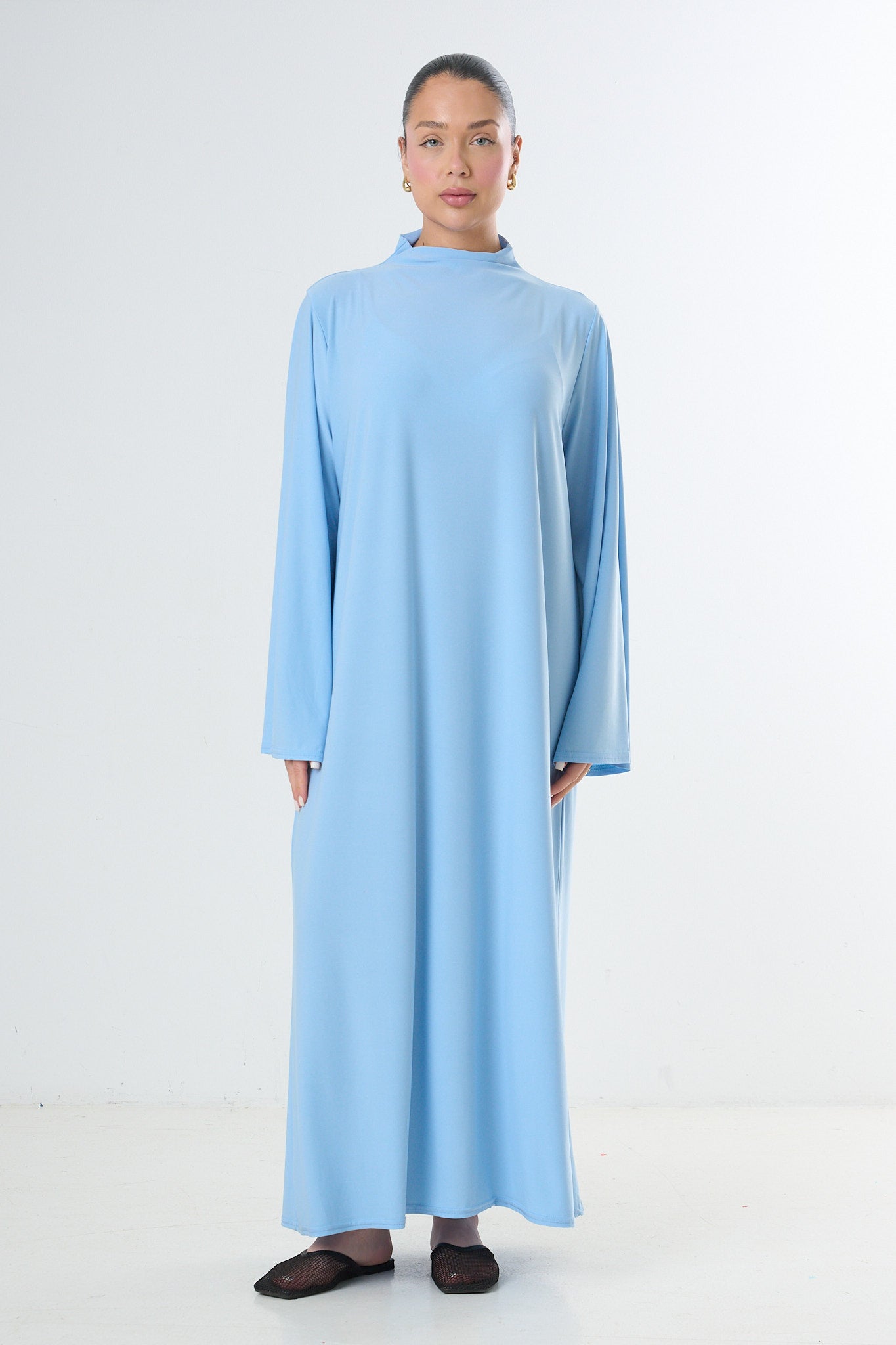 Poncho Premium Jersey Set - Light Blue