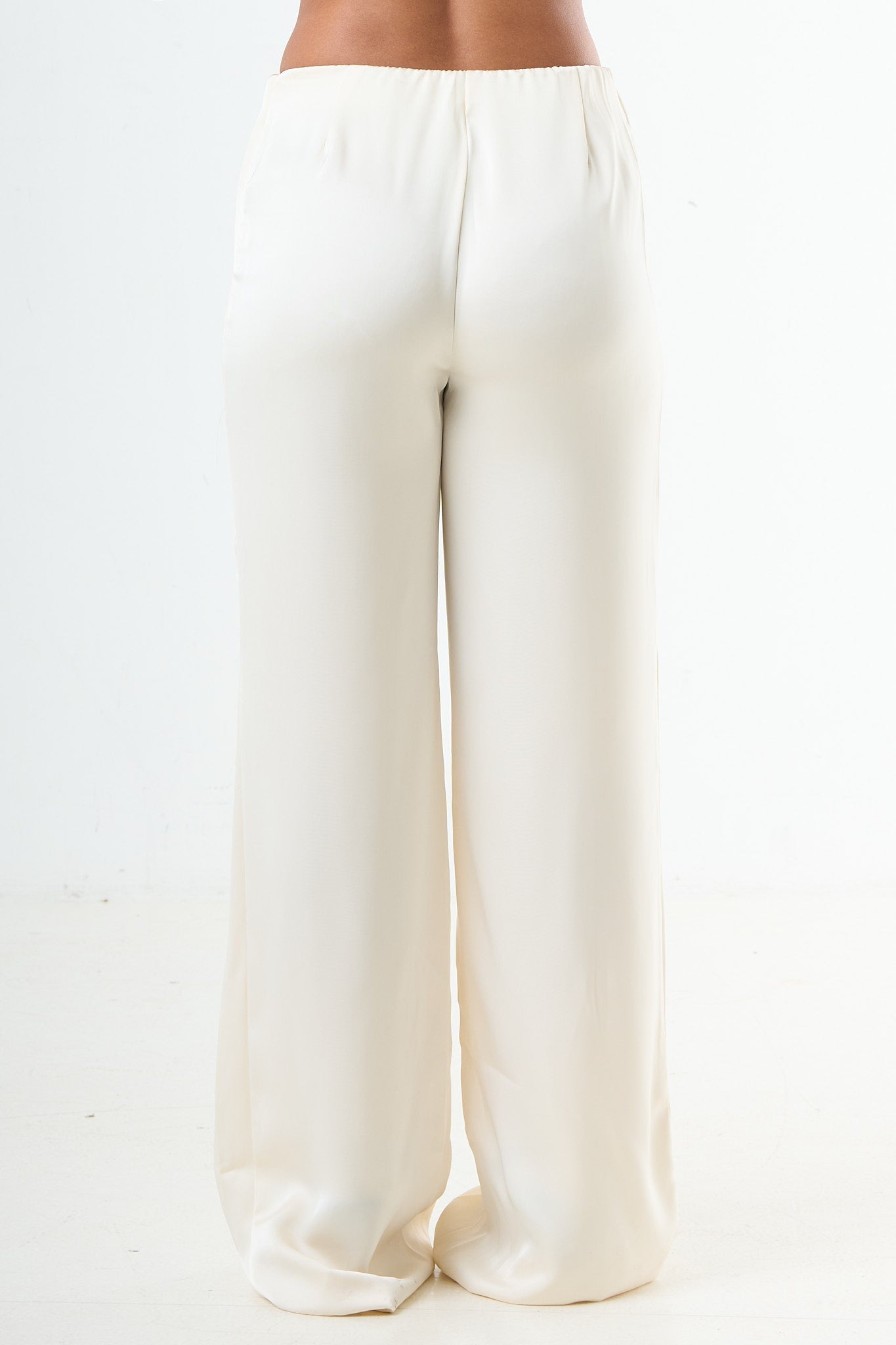 Silky pants - Cream