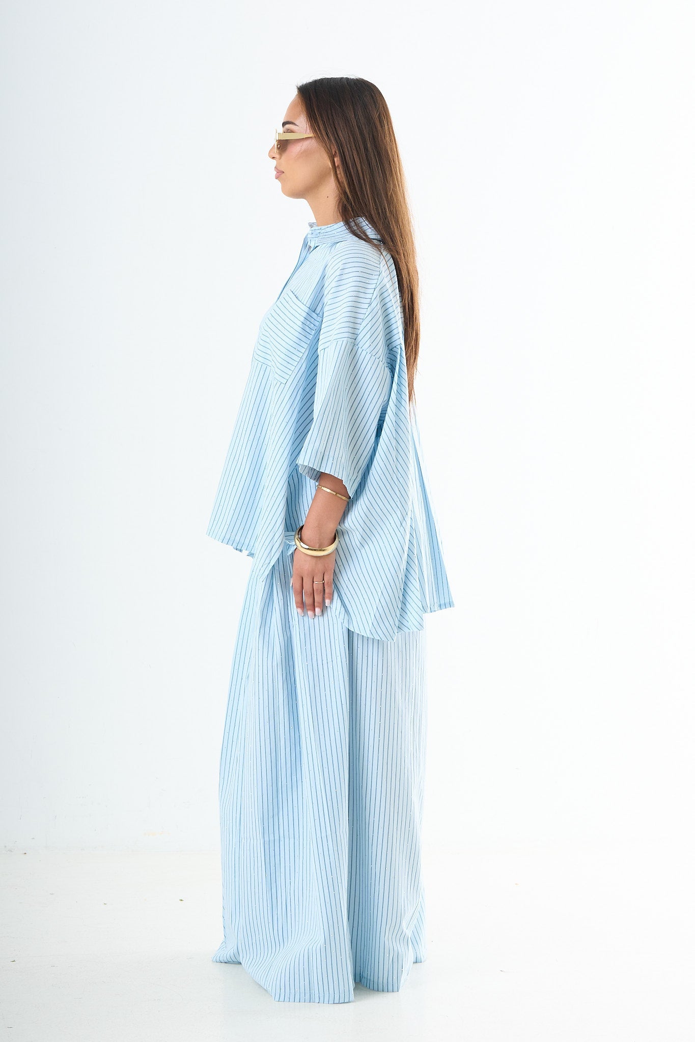 Sparkle Oversized Set - Blue