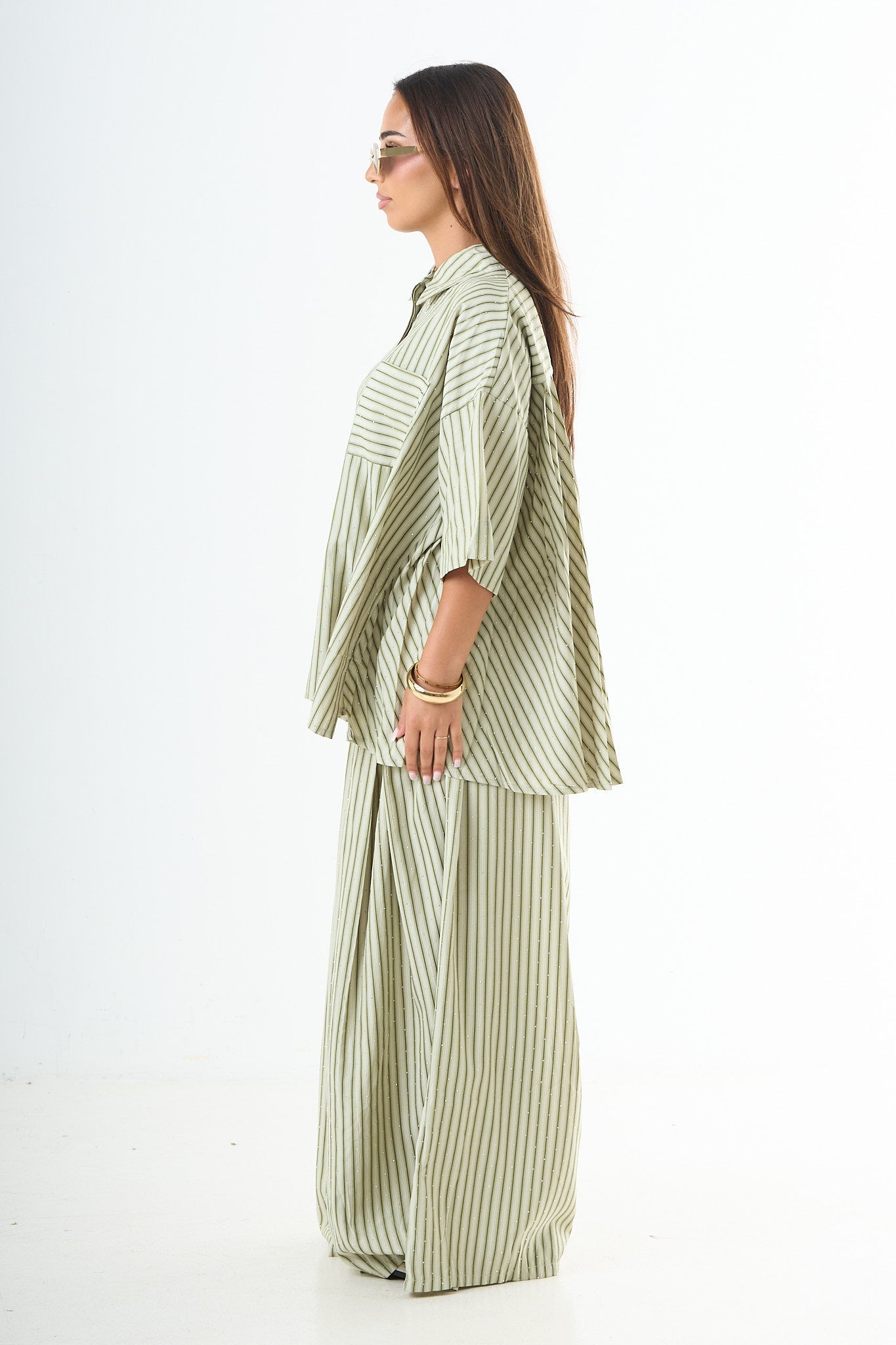 Sparkle Oversized Set - Green