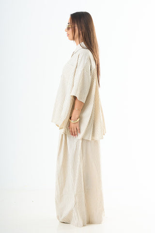 Sparkle Oversized Set - Cream