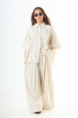 Sparkle Oversized Set - Cream