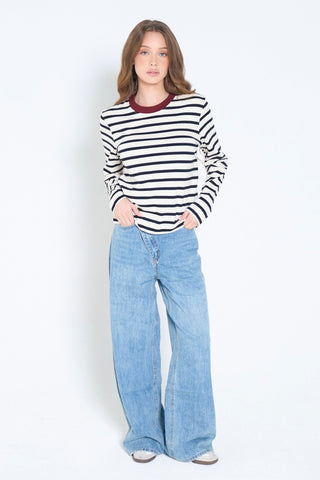 Striped Longsleeve Top