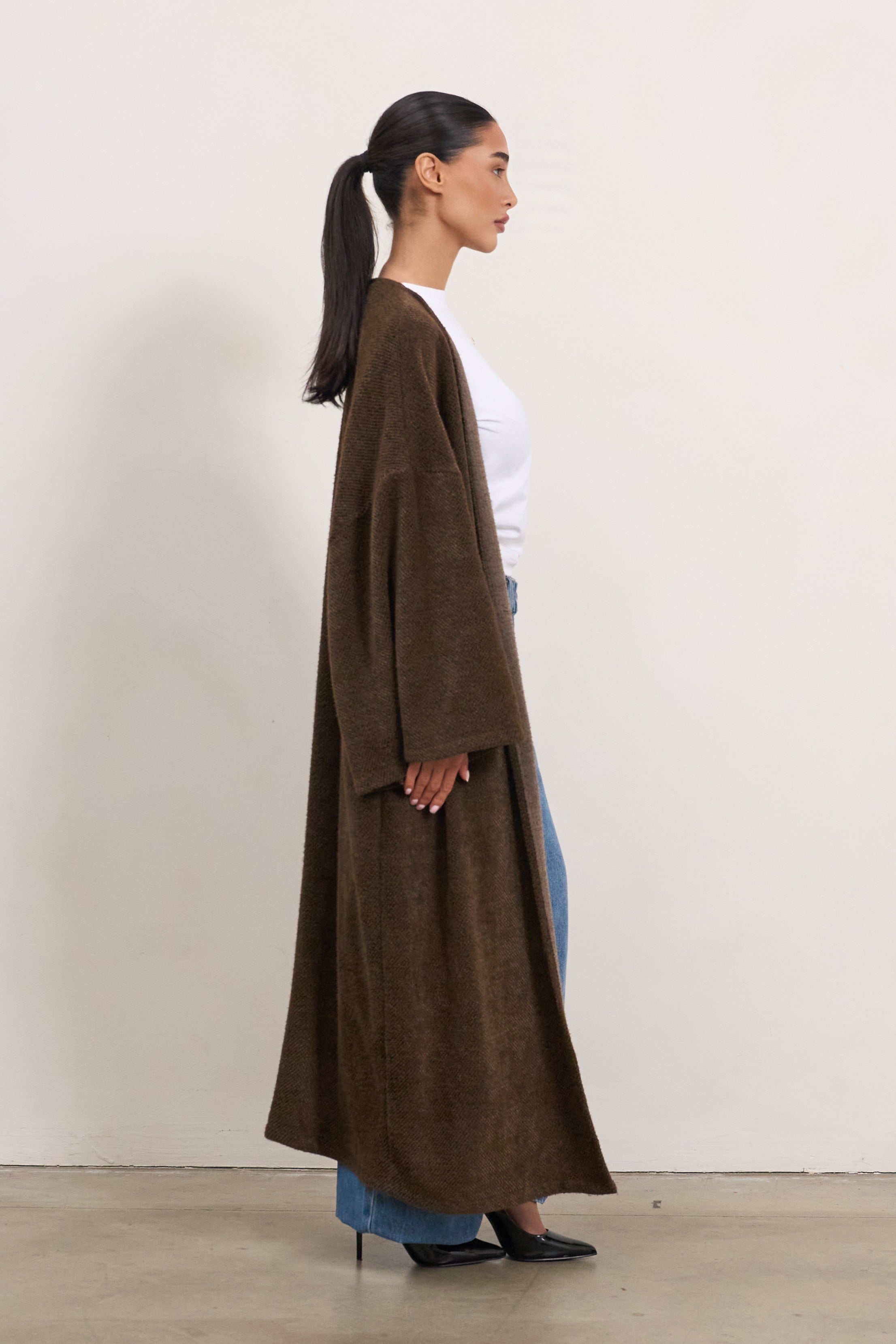 Teddy Cardigan - Brown