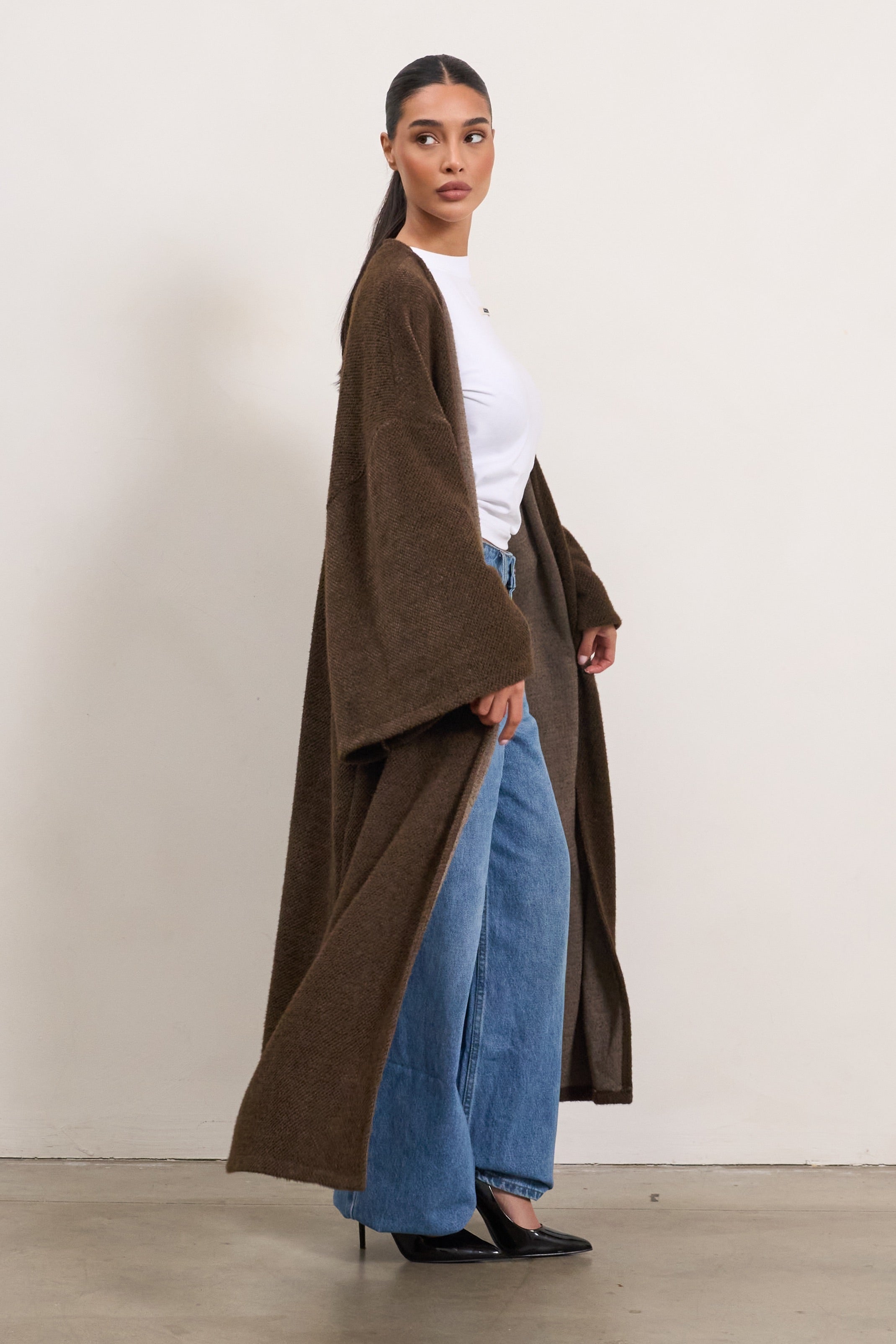 Teddy Cardigan - Brown